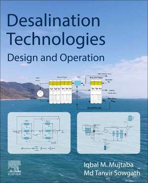 Desalination Technologies: Design and Operation de Iqbal M. Mujtaba