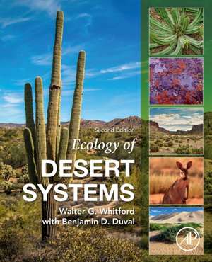 Ecology of Desert Systems de Walter G. Whitford