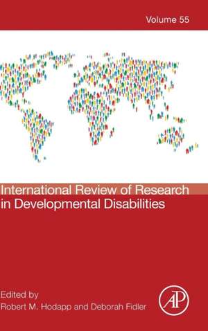 International Review of Research in Developmental Disabilities de Robert M. Hodapp