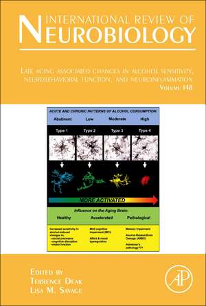 Late Aging Associated Changes in Alcohol Sensitivity, Neurobehavioral Function, and Neuroinflammation de Terrence Deak