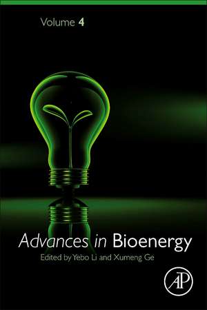 Advances in Bioenergy de Yebo Li