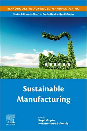 Sustainable Manufacturing de Kapil Gupta