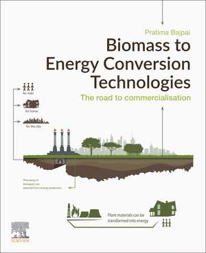 Biomass to Energy Conversion Technologies: The Road to Commercialization de Pratima Bajpai