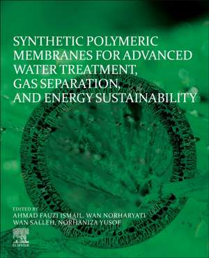 Synthetic Polymeric Membranes for Advanced Water Treatment, Gas Separation, and Energy Sustainability de Ahmad Fauzi Ismail