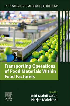 Transporting Operations of Food Materials within Food Factories: Unit Operations and Processing Equipment in the Food Industry de Seid Mahdi Jafari