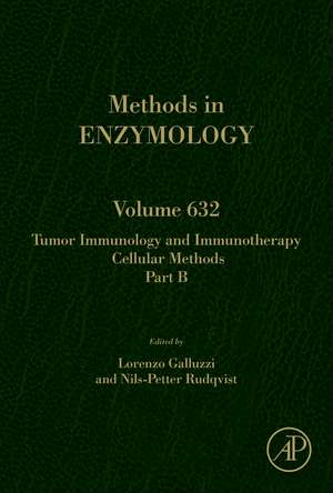 Tumor Immunology and Immunotherapy - Cellular Methods Part B de Lorenzo Galluzzi