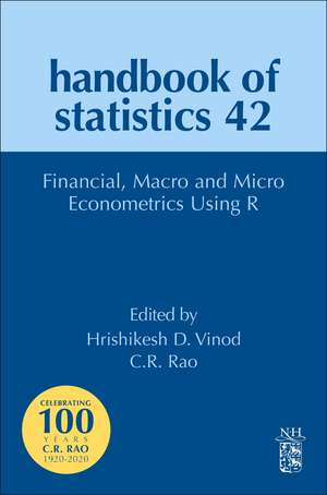 Financial, Macro and Micro Econometrics Using R de Hrishikesh D. Vinod