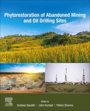 Phytorestoration of Abandoned Mining and Oil Drilling Sites de Kuldeep Bauddh