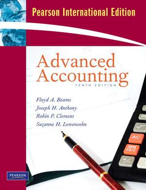 Advanced Accounting: International Version de Floyd A. Beams