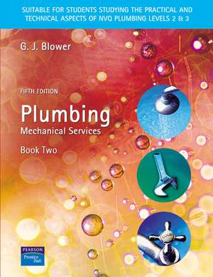 Plumbing Book One de G. J. Blower