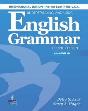 Azar Grammar Series Understanding and Using English Grammar. Student Book (with Key) and Audio CD de Betty S. Azar