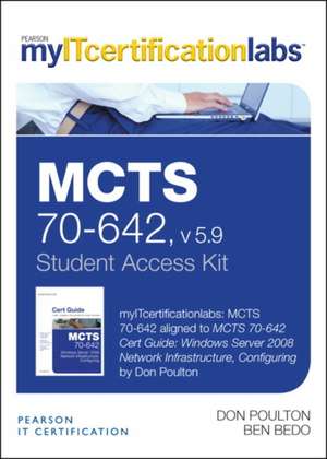 McTs 70-642 Cert Guide de Don Poulton