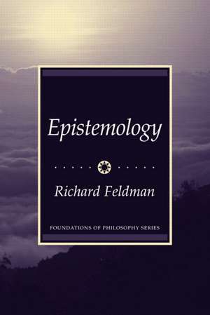 Epistemology de Richard Feldman
