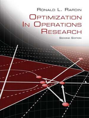 Optimization in Operations Research de Ronald L. Rardin