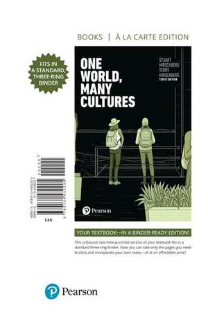 One World, Many Cultures, Books a la Carte de Stuart Hirschberg