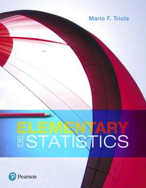 Elementary Statistics de Mario F. Triola