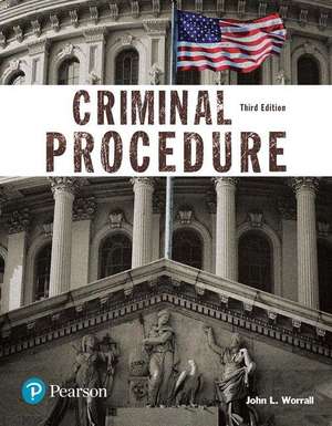 Criminal Procedure (Justice Series) de John Worrall