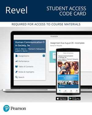 Revel for Human Communication in Society -- Access Card de Jess K. Alberts