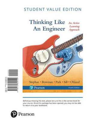 Thinking Like an Engineer de Elizabeth A. Stephan