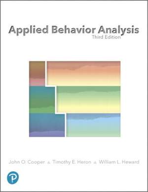 Applied Behavior Analysis de John Cooper