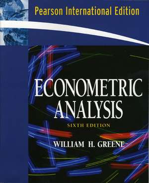 Econometric Analysis: International Edition de William H. Greene