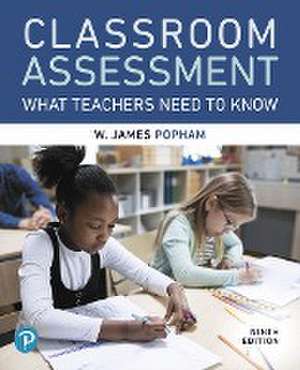 Classroom Assessment de W. Popham