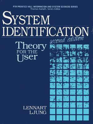 System Identification: Theory for the User de Lennart Ljung