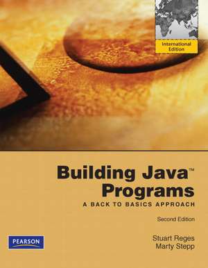 Building Java Programs de Stuart Reges