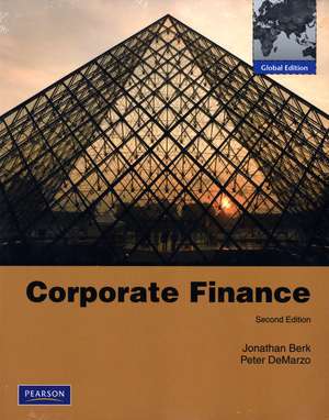 Corporate Finance Plus MyFinanceLab Student Access Card Package: Global Edition de Jonathan Berk