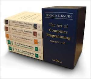 Art of Computer Programming, The, Volumes 1-4B, Boxed Set de Donald Knuth