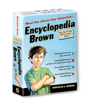 Encyclopedia Brown 4 Volume Boxed Set de Donald J. Sobol