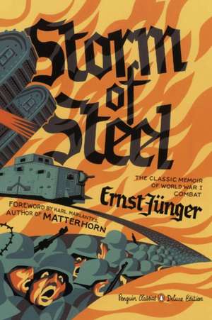 Storm of Steel de Ernst Junger