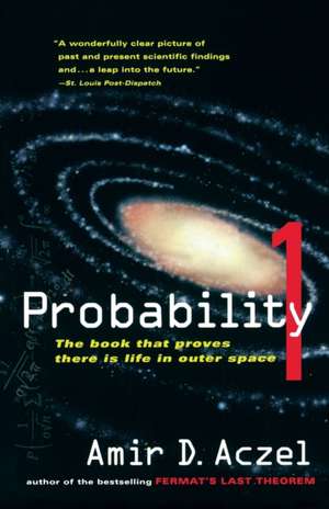 Probability 1 de Amir D. Aczel, Ph.D.