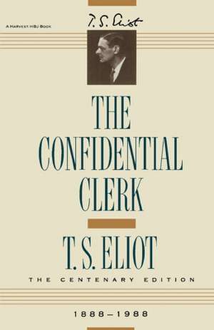 Confidential Clerk de T. S. Eliot