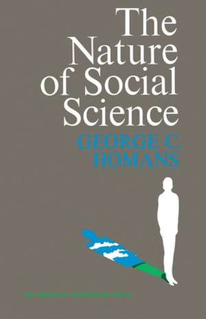 Nature Of Social Science de George Caspar