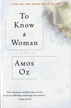 To Know A Woman de Amos Oz