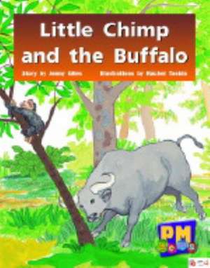 Little Chimp and the Buffalo PM GEMS Levels 12,13,14 Green de Beverley Randell