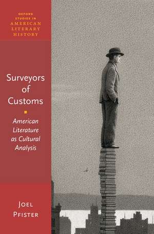 Surveyors of Custom: American Literature as Cultural Analysis de Joel Pfister