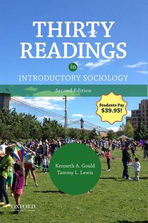 Thirty Readings in Introductory Sociology de Kenneth A. Gould