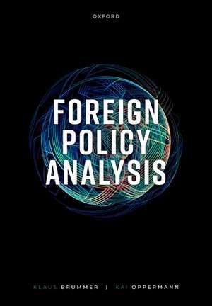 Foreign Policy Analysis de Klaus Brummer