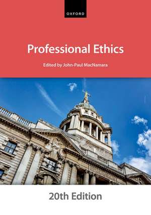 Professional Ethics de The City Law School