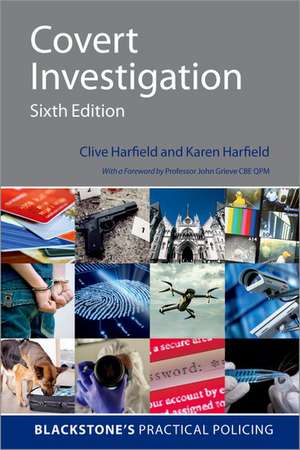 Covert Investigation 6e de Clive Harfield