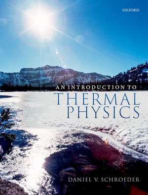 An Introduction to Thermal Physics de Daniel V. Schroeder