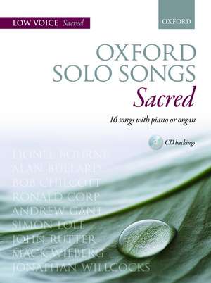 Oxford Solo Songs: Sacred: 16 songs with piano or organ de Oxford