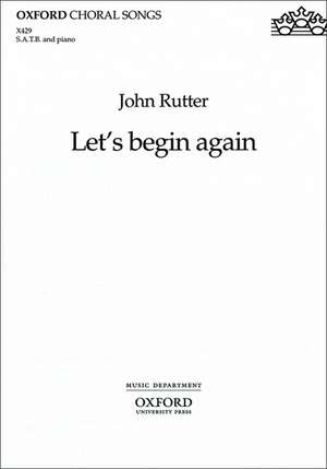 Let's begin again: from The Reluctant Dragon de John Rutter