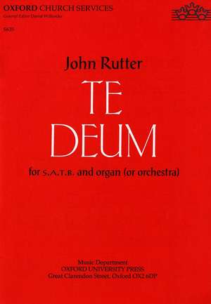 Te Deum de John Rutter