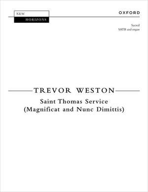 Saint Thomas Service: Magnificat and Nunc Dimittis de Trevor Weston