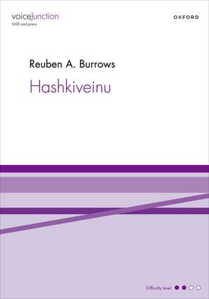 Hashkiveinu de Reuben A. Burrows