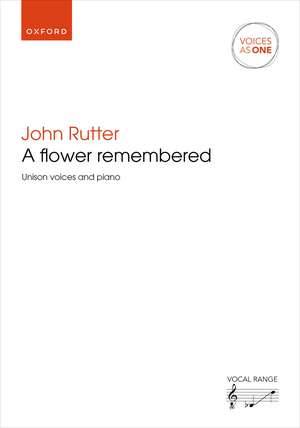 A flower remembered de John Rutter