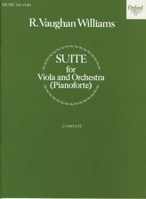 Suite for viola and orchestra (pianoforte) de Ralph Vaughan Williams